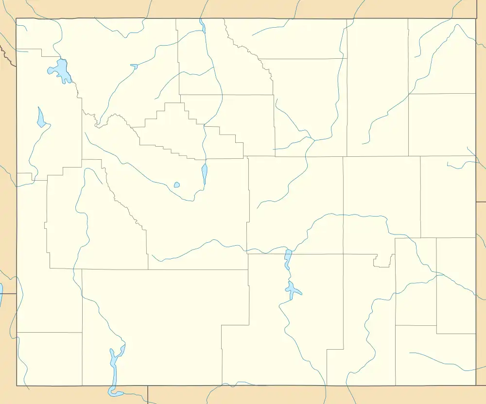 Almy, Wyoming is located in Wyoming