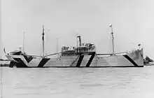 Emergency Fleet Corporation Design 1001, Ferris type, photo of the USS Banago (ID # 3810).