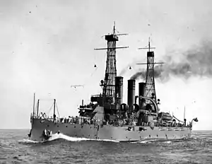 aboard Virginia (BB-13)- Virginia-class1911–1913