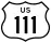 U.S. Route 111 Alternate marker