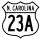 U.S. Highway 23A marker