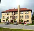 Rear view of Morrill Hall, University of Vermont, Jul 2015