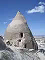 House carved out of fairy chimney