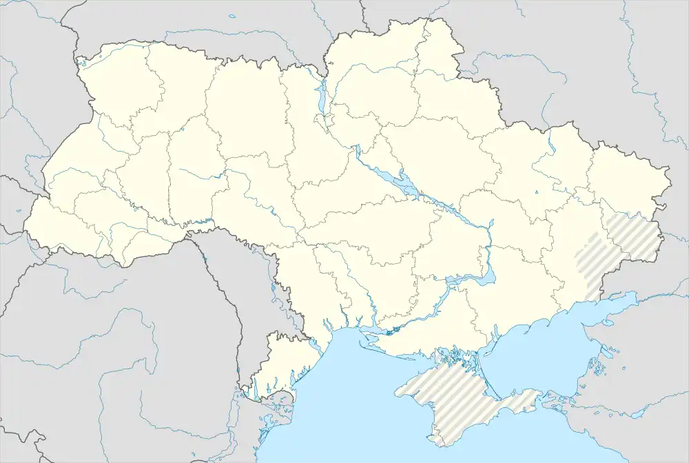 Kaharlyk is located in Ukraine