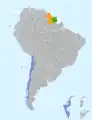 Member states of neither Andean Community nor Mercosur.