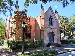 Unitarian Universalist ("Jingle Bells") Church, 321 Habersham treet