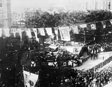 Unveiling of the Thomas Mort statue in Macquarie Place, 1883