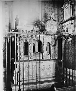 Burial monument of Gustaf and his wife Kristina, Uppsala Cathedral