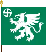 Flag of the Utti Jaeger Regiment of the Finnish Army