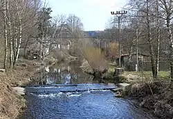 The Chrudimka River in Vítanov