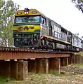 Pacific National V544 at Mambray Creek, South Australia in August 2007