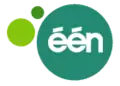 Eén's green logo used during spring (2007-2008)