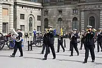 The band at H.M. birthday 2011.