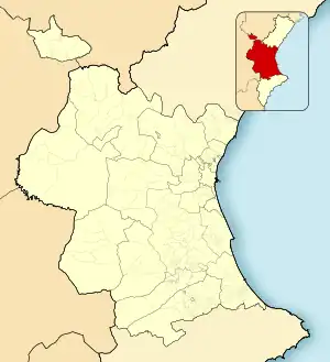 Mislata is located in Province of Valencia