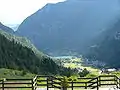 Maën lake seen from Pâquier