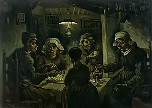 The Potato Eaters by Van Gogh, 1885 (Van Gogh Museum)