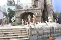 Christmas crib on the Saint Peter's square, Vatican