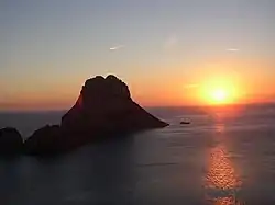 Sunset over Es Vedrà