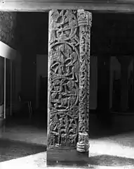 View of the portal from the Vegusdal stave church