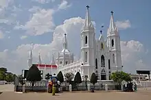 Image 5Basilica of Our Lady of Good Health in Velankanni, Tamil Nadu (from Tamils)