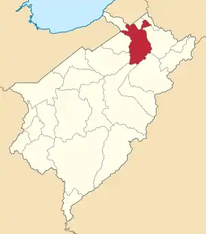 Location in Mérida