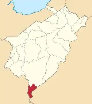 Location in Mérida