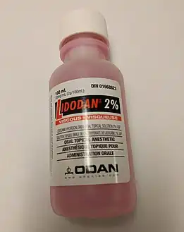 2% viscous lidocaine