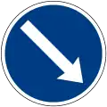 Keep right