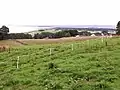 View from Rhives above Golspie looking south across battlefield towards Littleferry and Loch Fleet