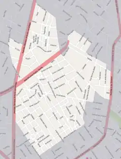 Street map of Villa Española