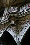 Royal Oratory in St. Vitus Cathedral in Prague, built by Benedikt Rejt and Hans Spiess, around 1500