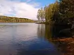 A landscape from the lake.