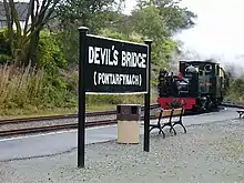 Devil's Bridge railway station