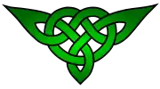 Slightly modified version of quasi-Celtic knot