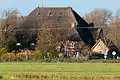 House with thatched roof