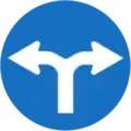 15: Prescribed direction: Turn left or right