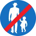 17c: End of footpath - Track only for pedestrians