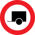 6d: No power-driven vehicles drawing a trailer