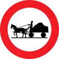 7c: No animal-drawn vehicles