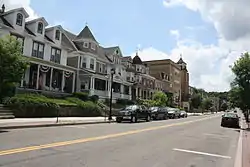 West Broad Street in Tamaqua in July 2013