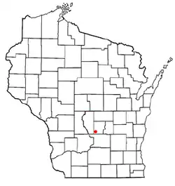 Location of Douglas, Wisconsin