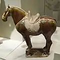 Tang dynasty horse statue