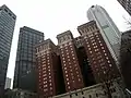 View of Omni William Penn Hotel from Mellon Square