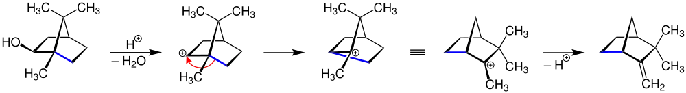 Dehydration of Isoborneol to Camphene