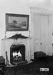 Parlor fireplace in 1935