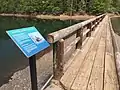 Walkway on Lost Creek Lake.