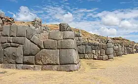 Image 17Walls at Sacsayhuaman (from History of technology)