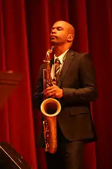 Walter Smith III  with the Ambrose Akinmusire Quintet