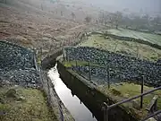 The water leat below Watson's Dodd