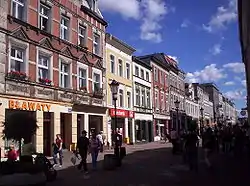 Old townhouses on the Jana Sobieskiego Street